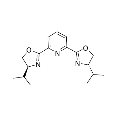 2,6-双[(4S)-4-异丙基-2-噁唑啉基]吡啶<br>2,6-Bis[(4S)-isopropyl-2-oxazolin-2-yl]pyridine
